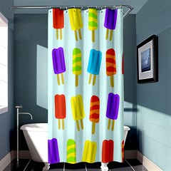 Background-29 Shower Curtain 36  X 72  (stall)  by nateshop