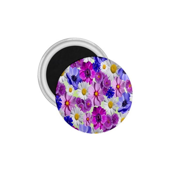 Blossoms-yellow 1.75  Magnets