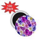 Blossoms-yellow 1.75  Magnets (100 pack)  Front