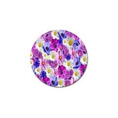 Blossoms-yellow Golf Ball Marker (4 Pack) by nateshop