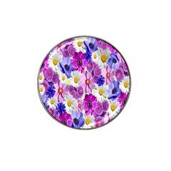 Blossoms-yellow Hat Clip Ball Marker by nateshop