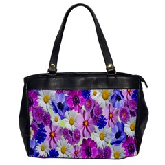 Blossoms-yellow Oversize Office Handbag by nateshop