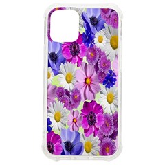 Blossoms-yellow Iphone 12 Mini Tpu Uv Print Case	