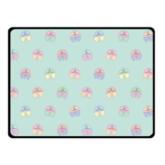 Butterfly-15 Two Sides Fleece Blanket (small) by nateshop