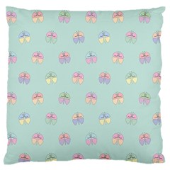 Butterfly-15 Large Premium Plush Fleece Cushion Case (two Sides) by nateshop