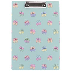 Butterfly-15 A4 Acrylic Clipboard by nateshop