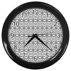 Celtic-knot 01 Wall Clock (black) by nateshop