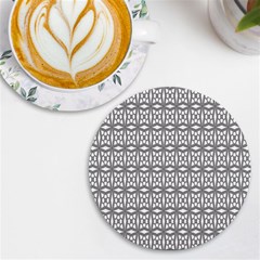 Celtic-knot 01 Uv Print Round Tile Coaster by nateshop