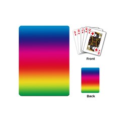 Spectrum Playing Cards Single Design (mini) by nateshop