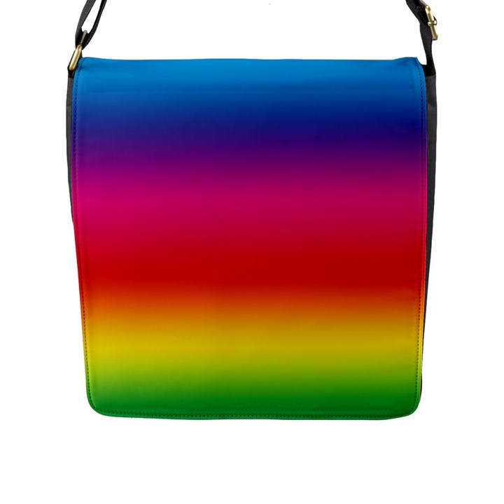 Spectrum Flap Closure Messenger Bag (L)