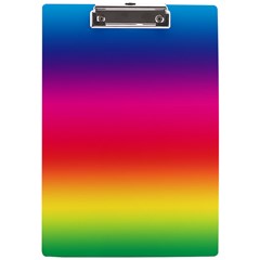 Spectrum A4 Acrylic Clipboard by nateshop