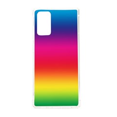 Spectrum Samsung Galaxy Note 20 Tpu Uv Case by nateshop