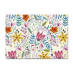 Flowers-484 Sticker A4 (10 pack) Front