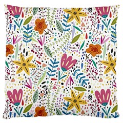 Flowers-484 Standard Premium Plush Fleece Cushion Case (one Side) by nateshop