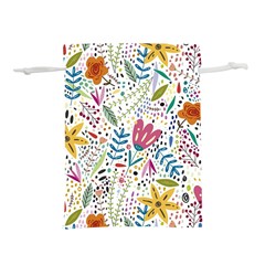 Flowers-484 Lightweight Drawstring Pouch (s) by nateshop