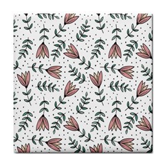 Flowers-49 Tile Coaster by nateshop