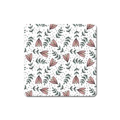 Flowers-49 Square Magnet by nateshop