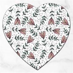 Flowers-49 Jigsaw Puzzle (heart) by nateshop