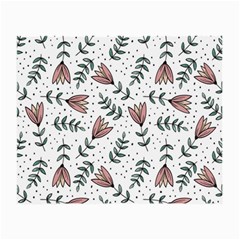 Flowers-49 Small Glasses Cloth by nateshop