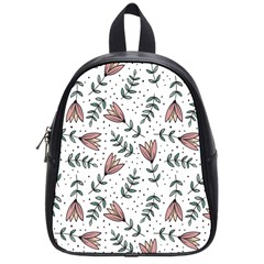 Flowers-49 School Bag (small) by nateshop