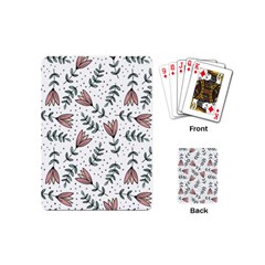 Flowers-49 Playing Cards Single Design (mini) by nateshop