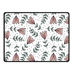 Flowers-49 Fleece Blanket (small) by nateshop