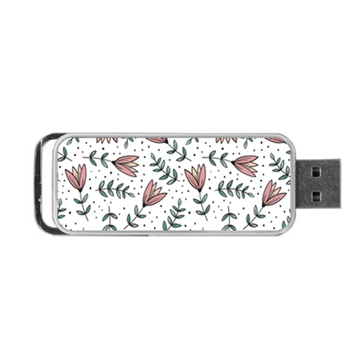 Flowers-49 Portable USB Flash (Two Sides)