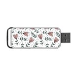 Flowers-49 Portable USB Flash (Two Sides) Back