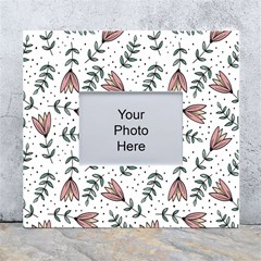 Flowers-49 White Wall Photo Frame 5  X 7  by nateshop