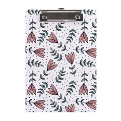 Flowers-49 A5 Acrylic Clipboard by nateshop