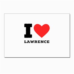 I Love Lawrence Postcards 5  X 7  (pkg Of 10) by ilovewhateva