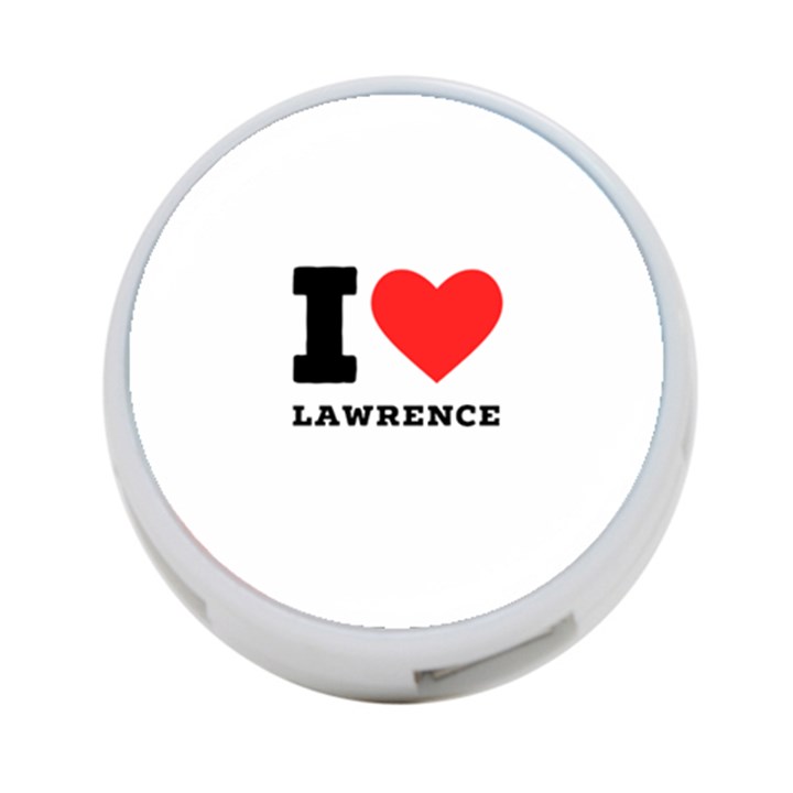 I love lawrence 4-Port USB Hub (Two Sides)