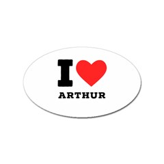 I Love Arthur Sticker (oval) by ilovewhateva