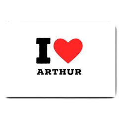 I Love Arthur Large Doormat by ilovewhateva