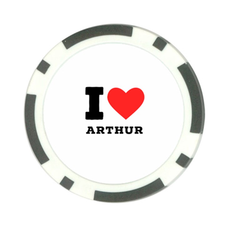 I love arthur Poker Chip Card Guard (10 pack)