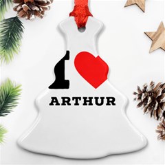 I Love Arthur Ornament (christmas Tree)  by ilovewhateva