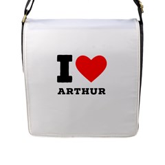 I Love Arthur Flap Closure Messenger Bag (l) by ilovewhateva