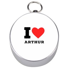 I Love Arthur Silver Compasses by ilovewhateva