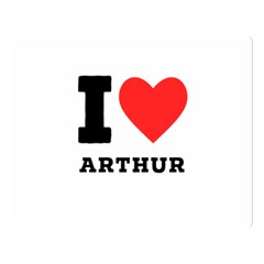 I Love Arthur Two Sides Premium Plush Fleece Blanket (large) by ilovewhateva