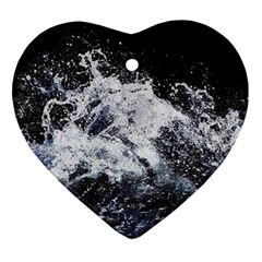 Tempestuous Beauty Art Print Ornament (heart) by dflcprintsclothing