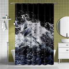 Tempestuous Beauty Art Print Shower Curtain 48  X 72  (small)  by dflcprintsclothing