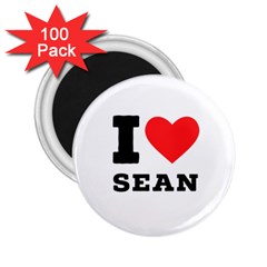 I Love Sean 2 25  Magnets (100 Pack)  by ilovewhateva