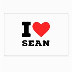 I Love Sean Postcards 5  X 7  (pkg Of 10) by ilovewhateva