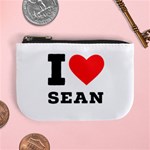 I love sean Mini Coin Purse Front