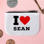 I love sean Mini Coin Purse Back