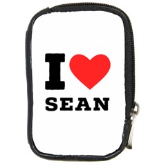 I love sean Compact Camera Leather Case