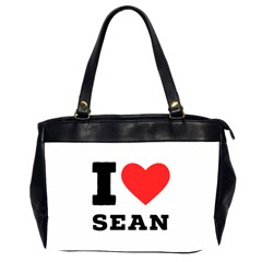 I Love Sean Oversize Office Handbag (2 Sides) by ilovewhateva