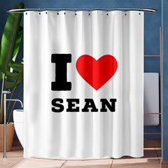 I love sean Shower Curtain 60  x 72  (Medium) 