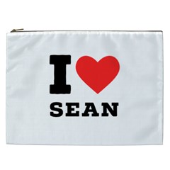 I Love Sean Cosmetic Bag (xxl) by ilovewhateva