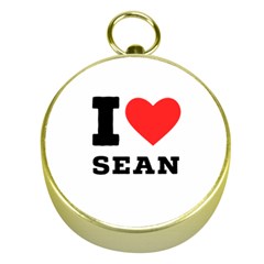 I Love Sean Gold Compasses by ilovewhateva